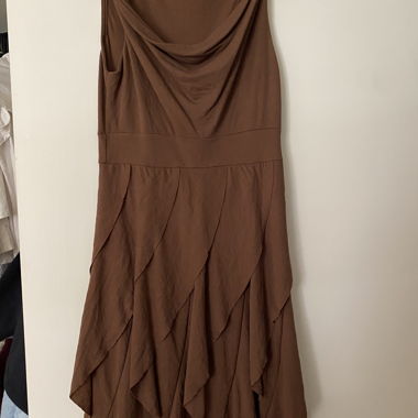 Brown Slip Dress