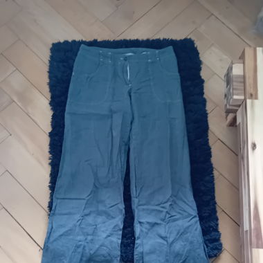 graue Stoffhose