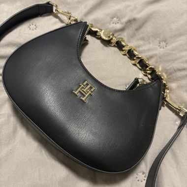 Black crossbody bag