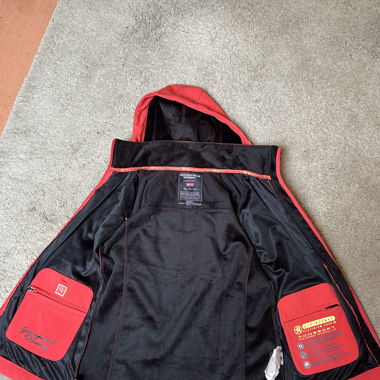Veste Softshell couleur corail