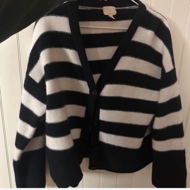 Striped cardigan