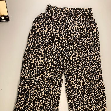 Pantalon fluide léger léopard 