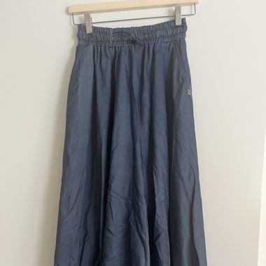 Jeans maxi skirt