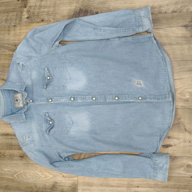 Zara Herren Denimhemd