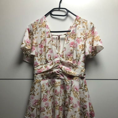 White Flower Dress