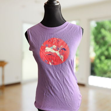lila PUMA Sport Top