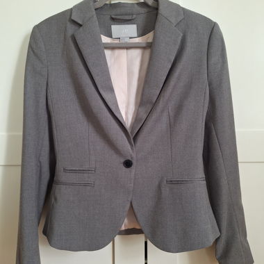 H&M grey blazer size 38