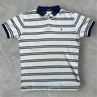 Vintage Ralph Lauren Poloshirt gestreift -Gr. M- 