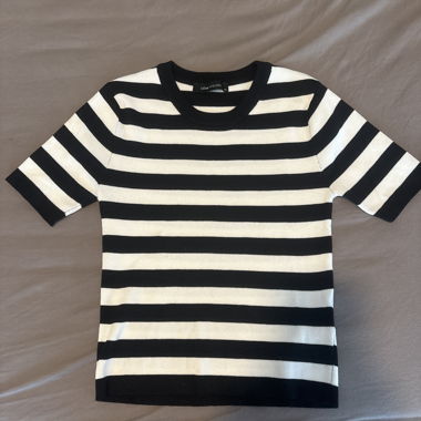 Striped knit top