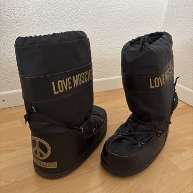 Bottes d’hiver Love Moschino Cool Snow fortement portées 38-44