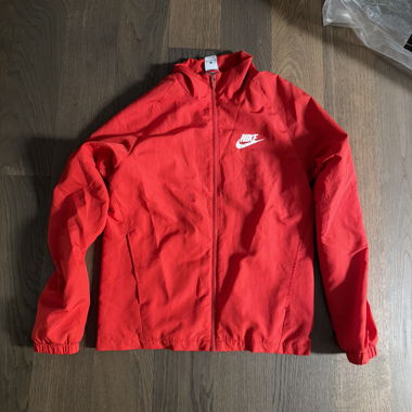 Veste zippée Nike rouge