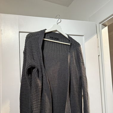 Strickcardigan grau 
