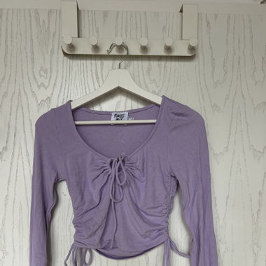 Princess Polly purple tie top