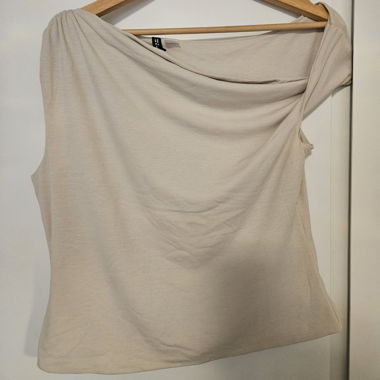 Cropped Tops mit Fledermaus-/tiefen Schultern