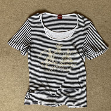 T-shirt a righe Olsen