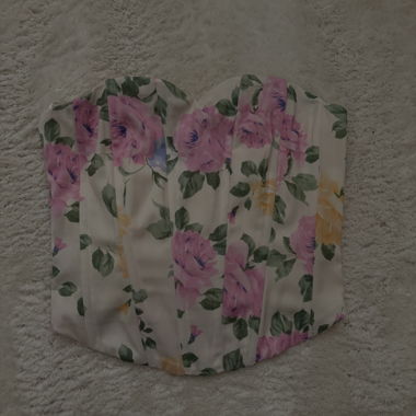 Floral Corset Top