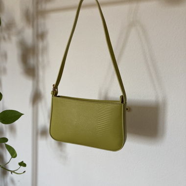 Limettengrüne Handtasche