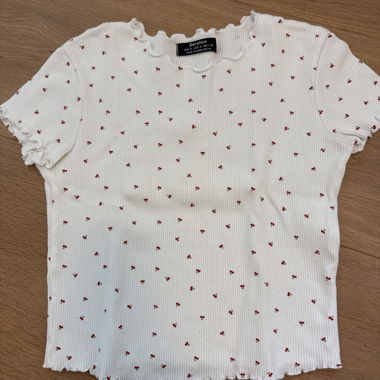 Top Bershka Cherry