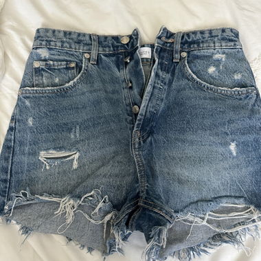 Short en jeans 