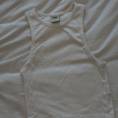 Weisses Tanktop