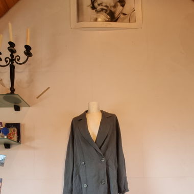 Leinen Blazer von momoni gr. 40 in petrol