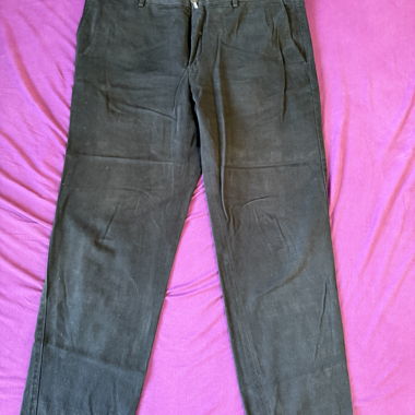 Pantalone chino nero LBS by Leandro Bustos