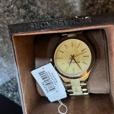 Michael Kors Uhr, goldig