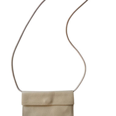 Mini borsa a tracolla COS beige 100% pelle