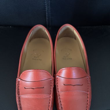 Schuhe Rot, Loafer 