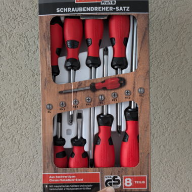 Powerfix Screwdriver Set 8 pcs