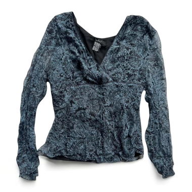 Blue-black ECI NEW YORK Long-Sleeve Shirt