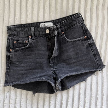 Zara denim shorts S