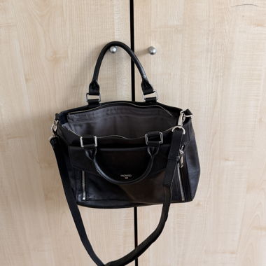 Borsa Picard in pelle nera