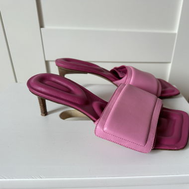 Jacquemus Pink Heels 