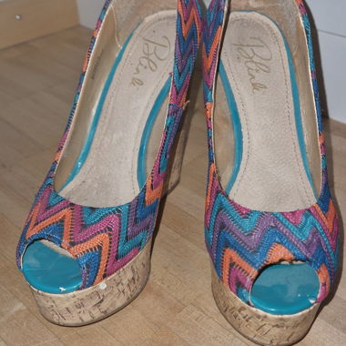 Chaussures Buffalo Blink à talon compensé