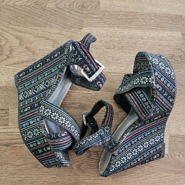 Boho platoe sandale