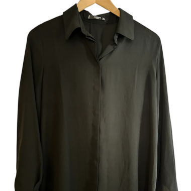 Bluse schwarz Mango