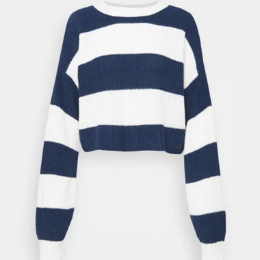 Maglione corto in maglia