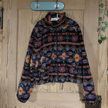 Giacca in pile a motivo Pull&Bear