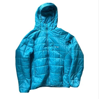 Veste matelassée Palace bleue à capuche