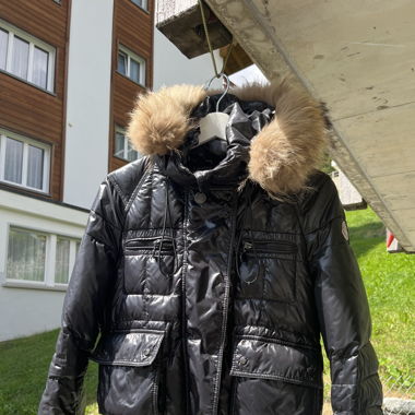 Moncler jacke, echt Fell 