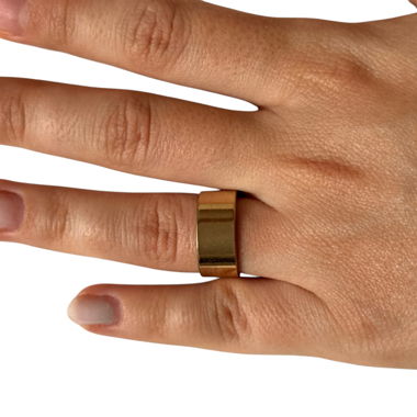 Goldband-Ring