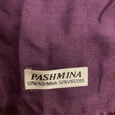 Purple Pashmina Scarf