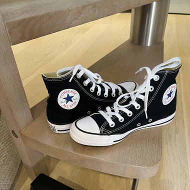 Converse Allstars Hightops black canvas