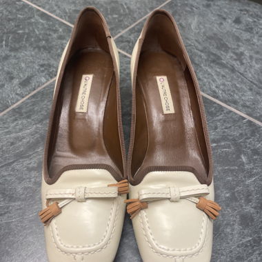 Chaussures en cuir été écru L’Autre Chose