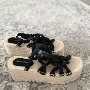 Hohe strand schuhe