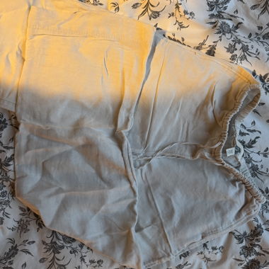 Pantaloni in lino H&M beige