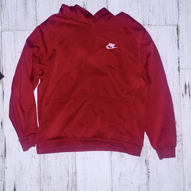 Sweat a capuche Nike rouge