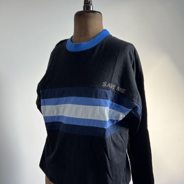 The Ragged Priest gestreiftes Langarm-Top S