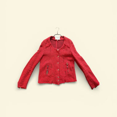 IRO-Tweedjacke in Rot Grösse 2